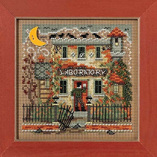 Mill Hill Haunted Laboratory Beaded Counted Halloween Cross Stitch Kit Mill Hill MH141623 Buttons & Beads 2016 Autumn - Image 2