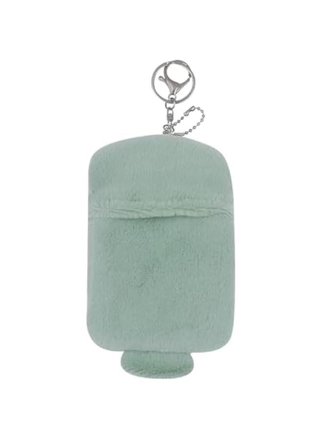 Generic Plush Card Holder Fluffy Photocard Holder Bus Card Sleeve ID Bank Credit Card Holder Protector Stationery,Green 4# - Image 2