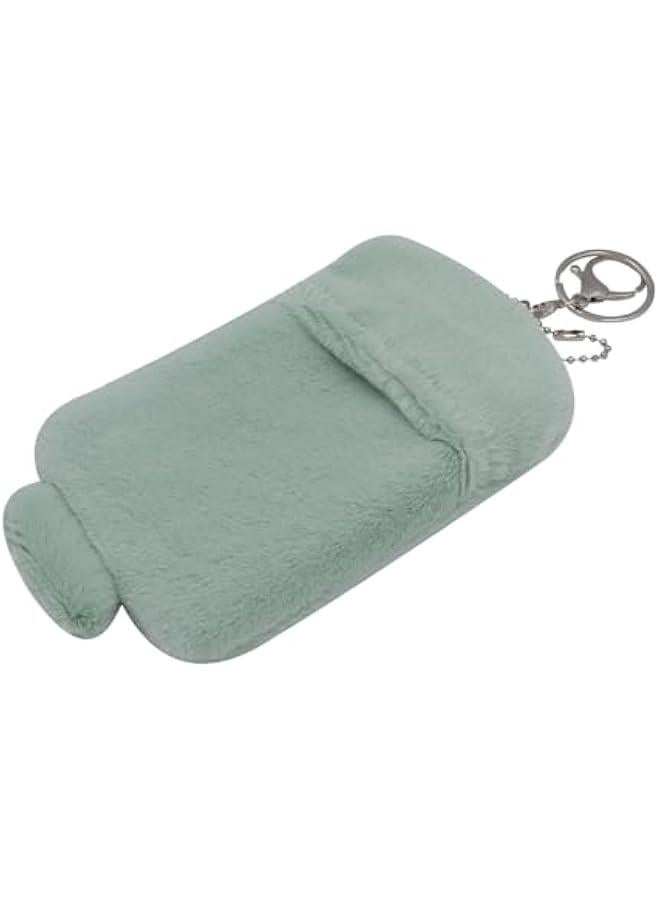 Generic Plush Card Holder Fluffy Photocard Holder Bus Card Sleeve ID Bank Credit Card Holder Protector Stationery,Green 4# - Image 4