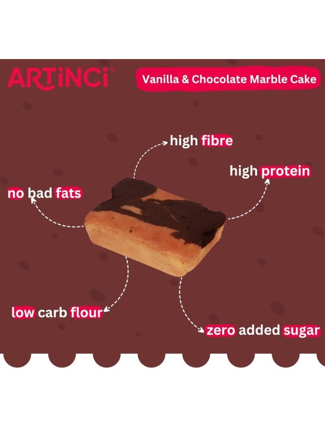 Vanilla and Chocolate Cake, As Seen on Shark Tank India, Keto Diabetic Friendly with 7.1g Protein - Image 4
