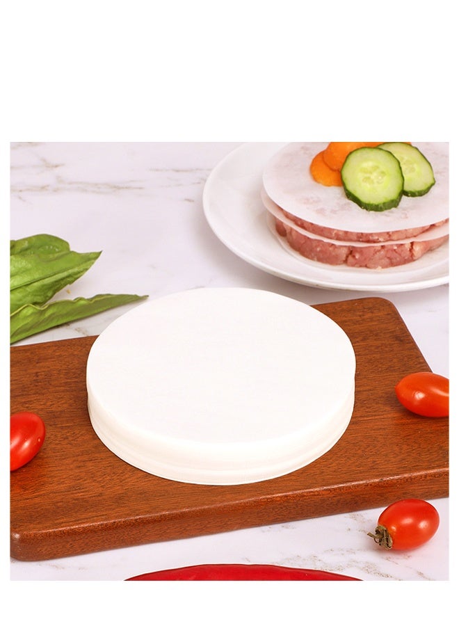 200pcs Burger Patty Paper Rounds for 4/4.5 Inch Burger Press Baking Parchment Round Hamburger Patty Paper Sheet for Separating Burger Patty Cookies and More - Image 2