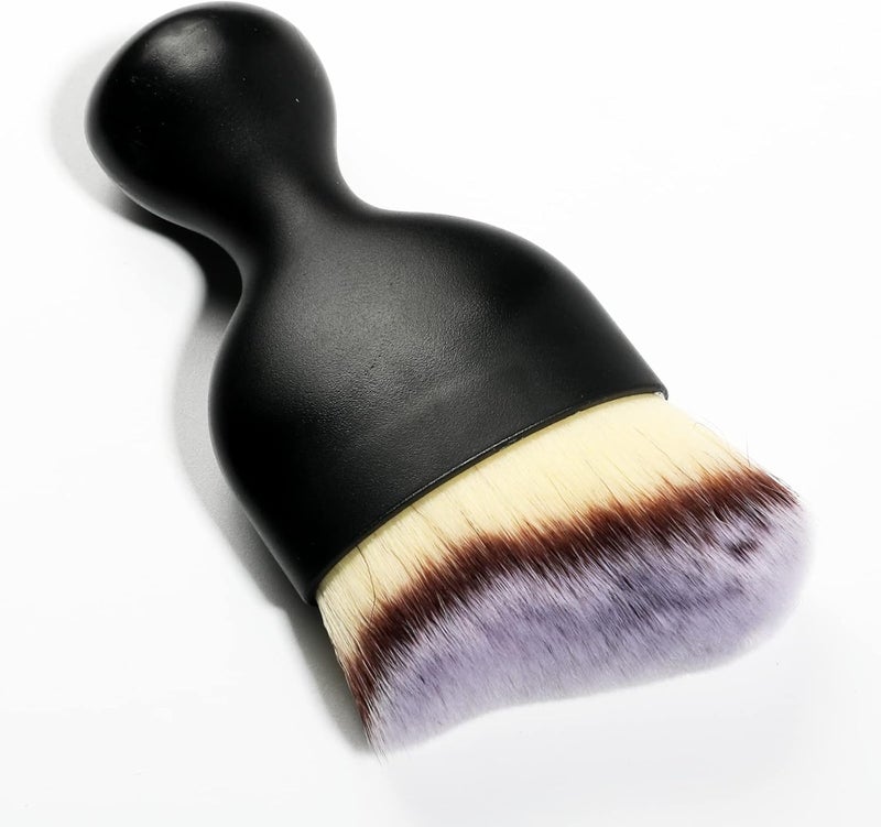 AOCISKA Car Interior Detailing Brush,Soft Bristle Cleaning Brush Car Detailing Brush Dusting Brush,Car Interior Cleaning Tool,Auto Detail Brush Car Dash Duster Brush (Tri-Color) - Image 1