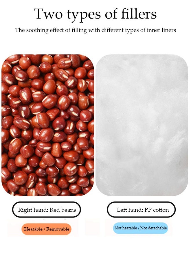 DUNISO Baby Soothing Palm Pillow For Coaxing Baby To Sleep, Exhaust Pillow, Lying Down To Coax Baby To Prevent Fright And Hold Sleeping Soothing Pillow - Simulate Mother's Palm To Help Sleep Coco Bear Model - Image 5