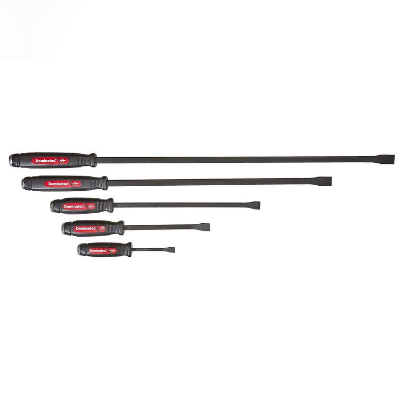Mayhew Tools 61366 Dominator Pry Bar Set, 5-Piece Curved, Black Oxide Finish - Image 1