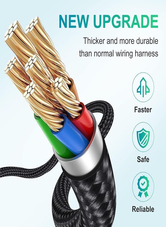 AUTO OCCASION Fuel Injector Adaptors Connectors EV6 to EV1 2-Way Compatible with Chrysler 200 300 Town & Country Dodge Avenger Jeep Wranger - Image 5