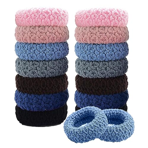 Rlanos Stylish Hair Accessories Set, Hair Bands, Ties, Ponytail Holders for Women, Rubber Band Combo, Ponytail Holder, Hair Ties Girls, Thick Hair Band For Women (Pack Of 12) Muticolor - Image 1