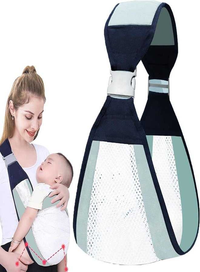 Ndola Portable Breathable Baby Carrier,3D Honeycomb Mesh Wrap Child Slings With Adjustable Widen Shoulder Straps,For 0-36 Months Newborns,Infants And Toddlers - Image 2