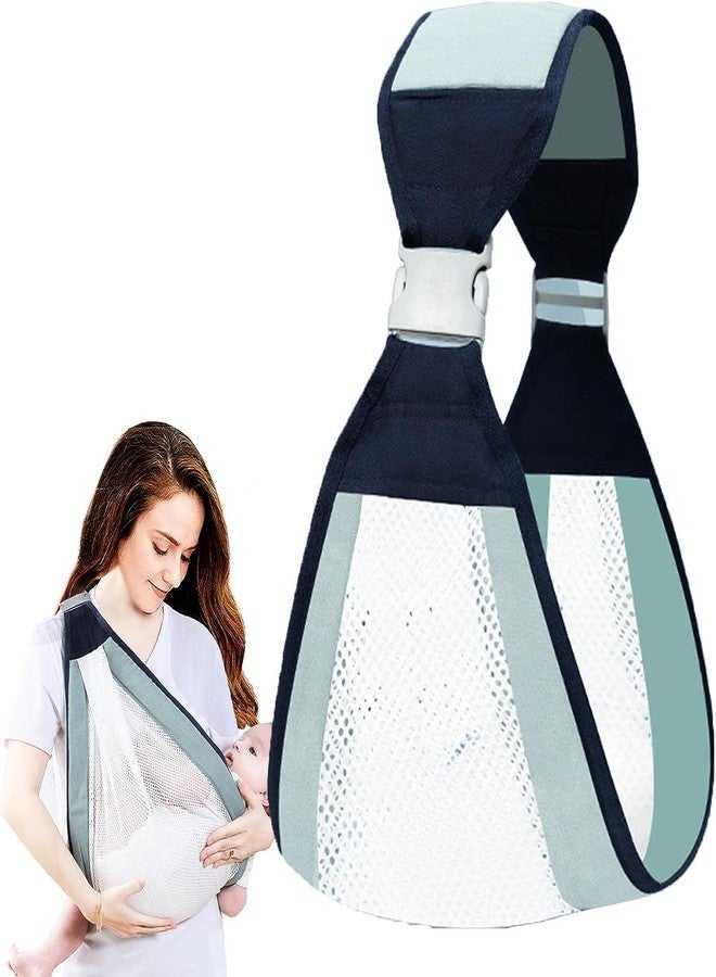 Ndola Portable Breathable Baby Carrier,3D Honeycomb Mesh Wrap Child Slings With Adjustable Widen Shoulder Straps,For 0-36 Months Newborns,Infants And Toddlers - Image 3