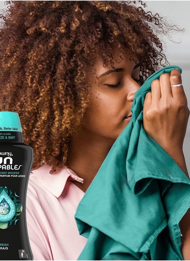 Downy حبيبات تعزيز رائحة الغسيل من Unstopables، برائحة منعشة، 20.1 أونصة  - Image 4