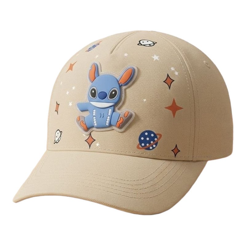Children's sun hat with a cute cartoon design, perfect for outings and trips. (1162)