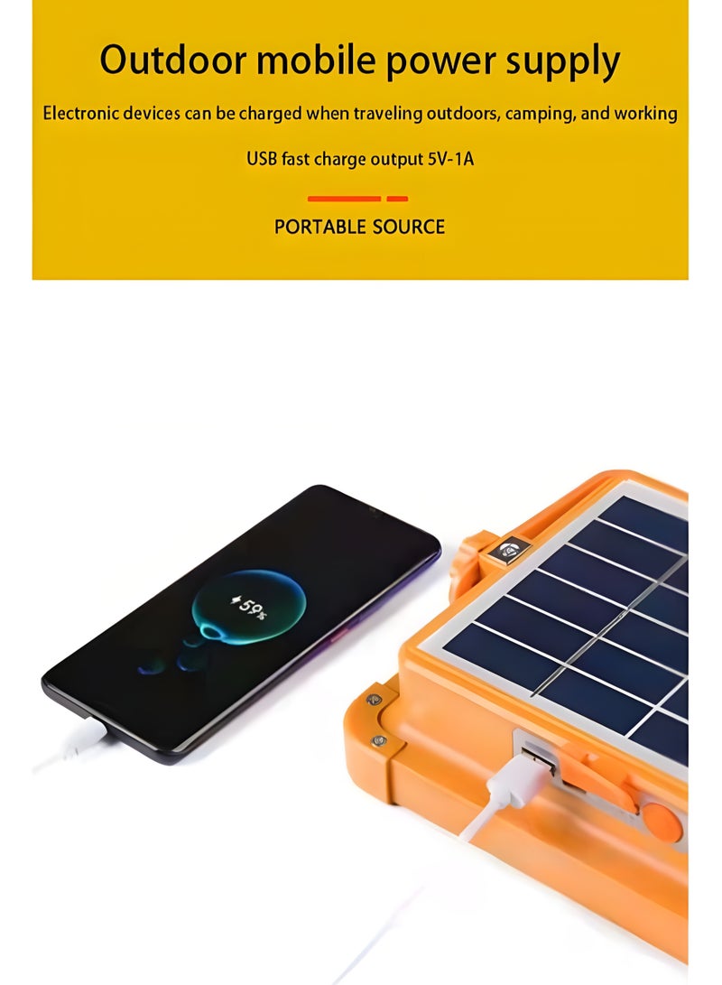 Soler LED light Without Electricity, LED Energy-Saving Light, Waterproof, High-Capacity Battery, Aluminum Alloy Body - Image 4