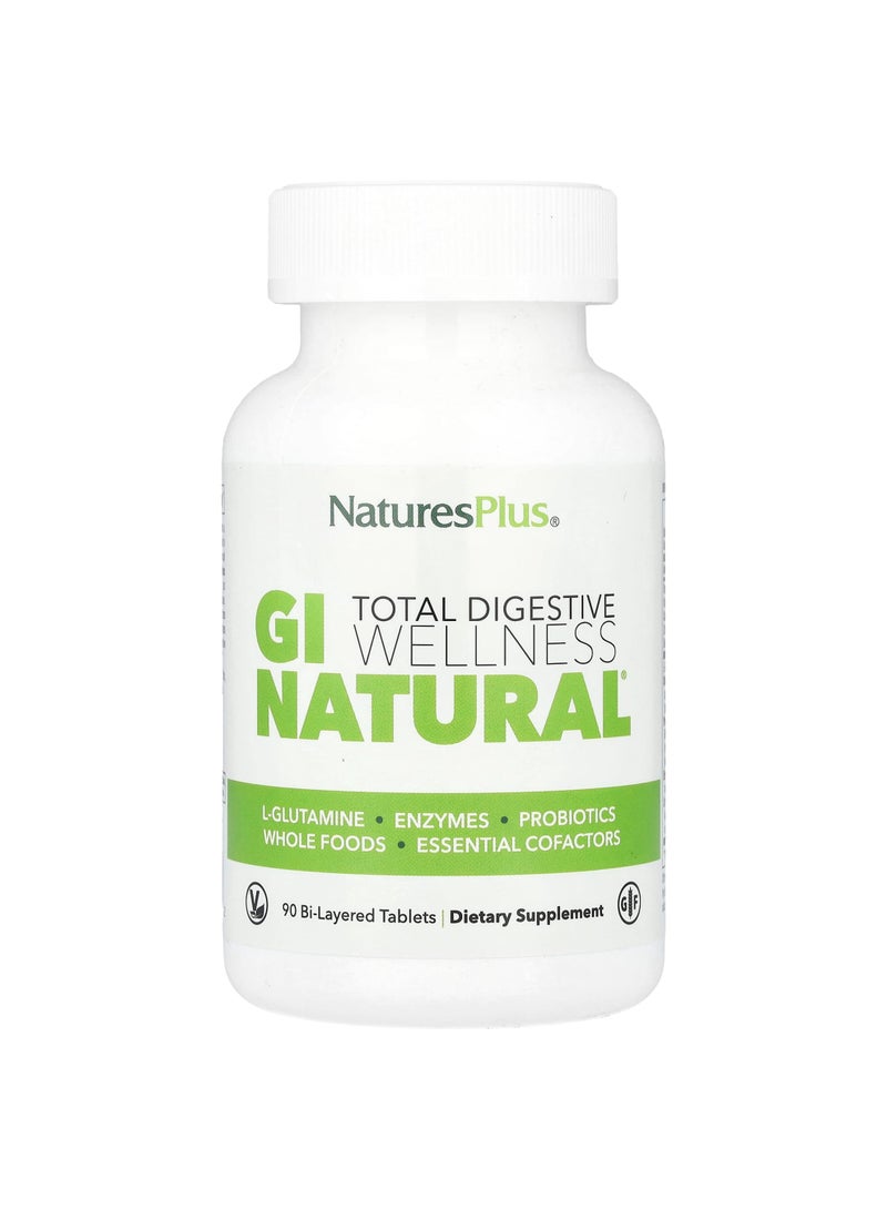 Total Digestive Wellness, GI Natural, 90 Bi-Layered Tablets