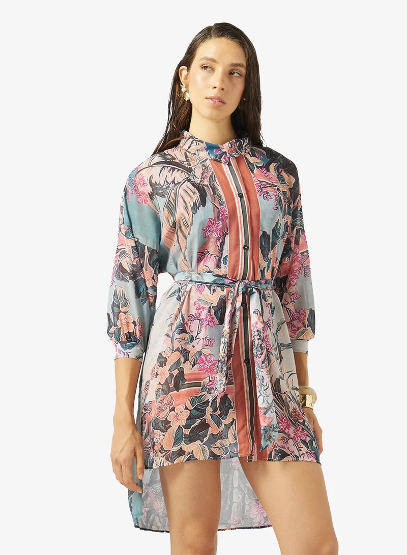 Soleira  Printed Swimsuit With Shirt for Women | Best Price UAE
