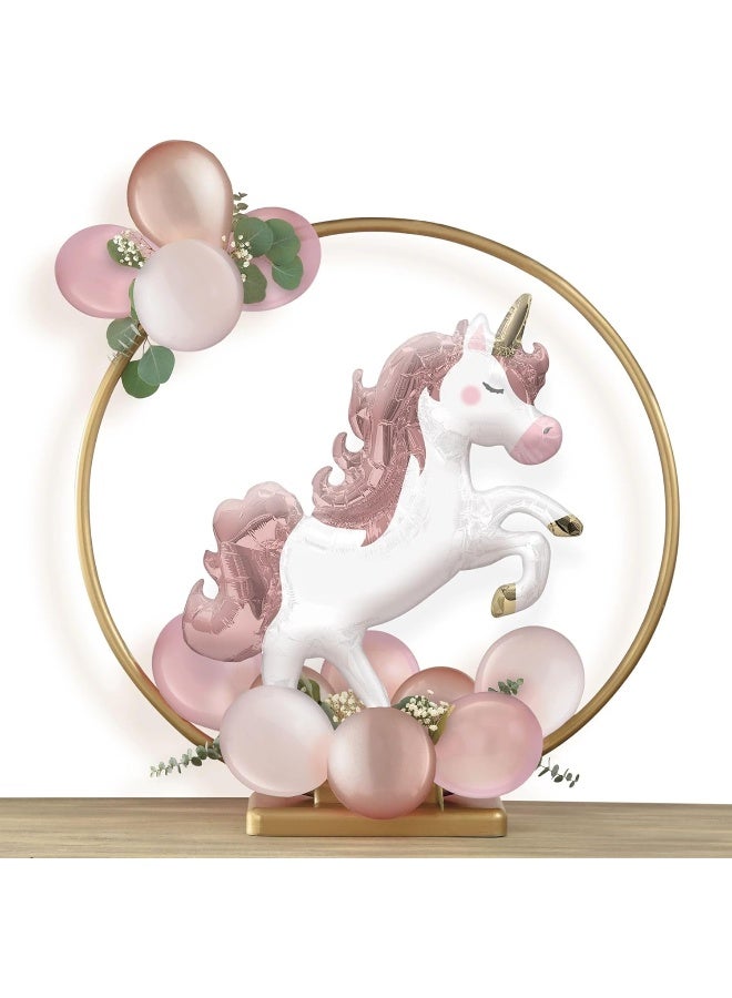 Amscan Gold Balloon Ring Centerpiece 