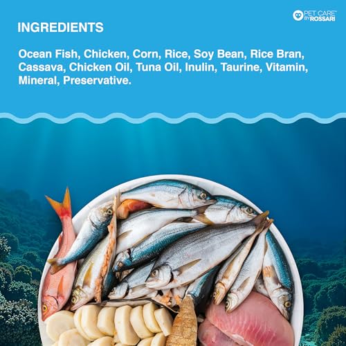 Top tail TOPTAIL Ocean Fish Food for Adult Cat (Above 12 Month) 450g | Cat Food is Specially Crafted Chicken & Tuna Oil Support Lean Muscles, a Shiny Coat & Joint Health | Pack of 1 - Image 5