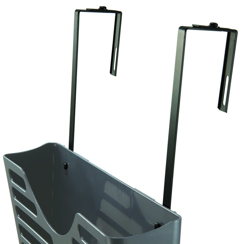 Officemate Universal Partition Hanger Set, Adjusted to fit panels with 1 1/4 inch to 3 1/2 inch thickness, Metal Black (21460), 7" - Image 4