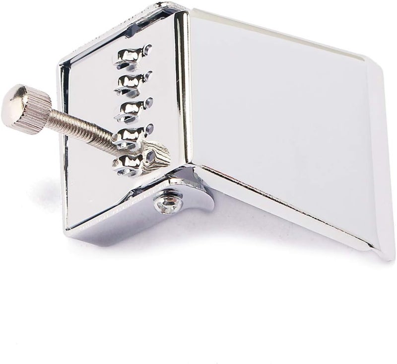 comfrt 5 String Banjo Tailpiece Chrome Plated Replacement Accessory - Image 3
