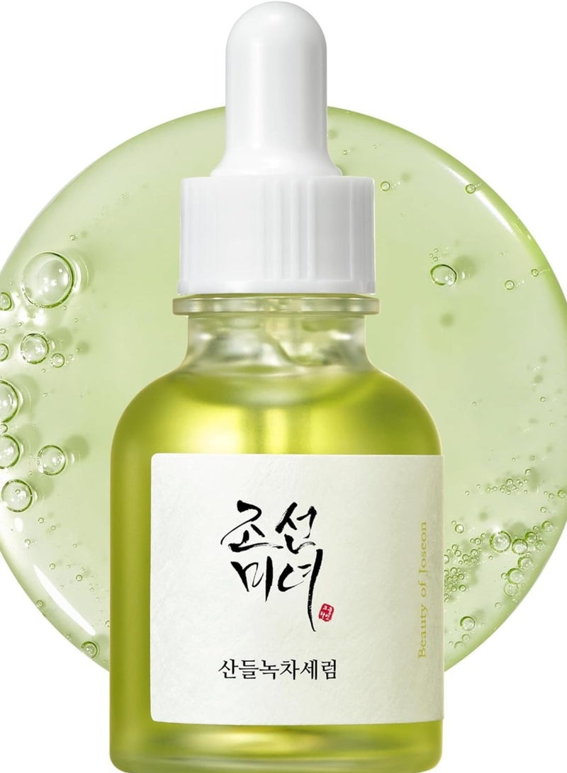 Beauty of Joseon Calming Serum with Green Tea and Panthenol - Soothing and Hydrating Formula for Sensitive Skin - 30ml (1 fl. oz.) - Reduces Redness, Balances Skin Tone, and Provides Deep Moisture for a Calm, Radiant Complexion 30ml Bundle - Image 2