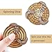 FTNNGIME 7in1 Spinner DND Dice Set Rotate Metal Rotate Dungeons and Dragons DND Compass Dice Cool RPG Role Playing Table Game DiceGold - Image 4