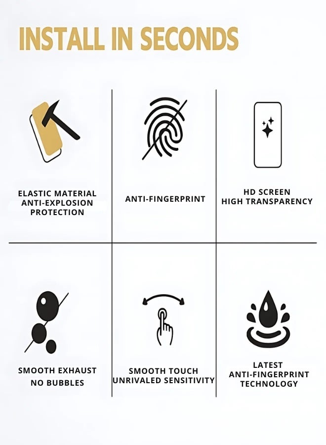 HISMO 【iPhone 17 Pro Max】Privacy Screen Protector−Easy Fit 9H Tempered Glass, Auto-Alignment, Anti-Scratch, Smudge-Resistant, Bubble-Free, Durable Edge-to-Edge Coverage, 28° Privacy Peep Protection - Image 3