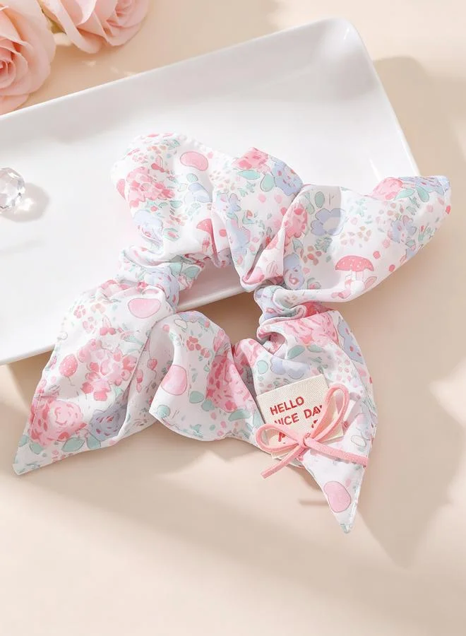Take Two  Floral Print Scrunchie for Women | Best Price UAE