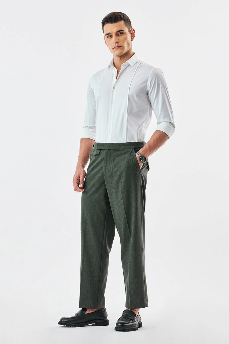 SNITCH بنطلون بقصة مريحة قابلة للتمدد