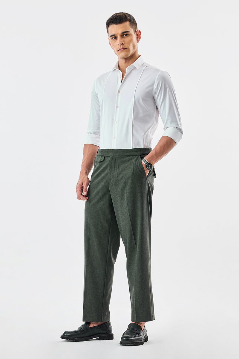 SNITCH Relaxed Fit Stretch Trousers - Image 2