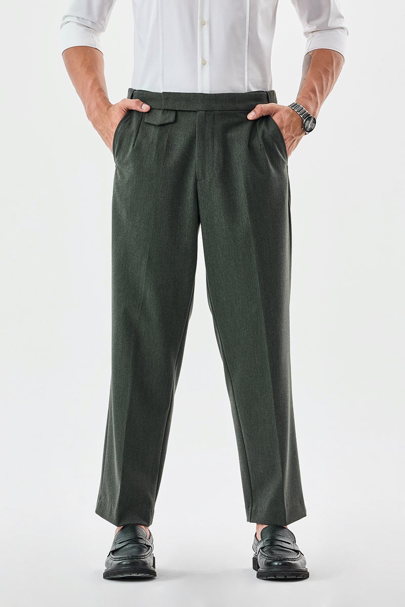SNITCH Relaxed Fit Stretch Trousers - Image 1