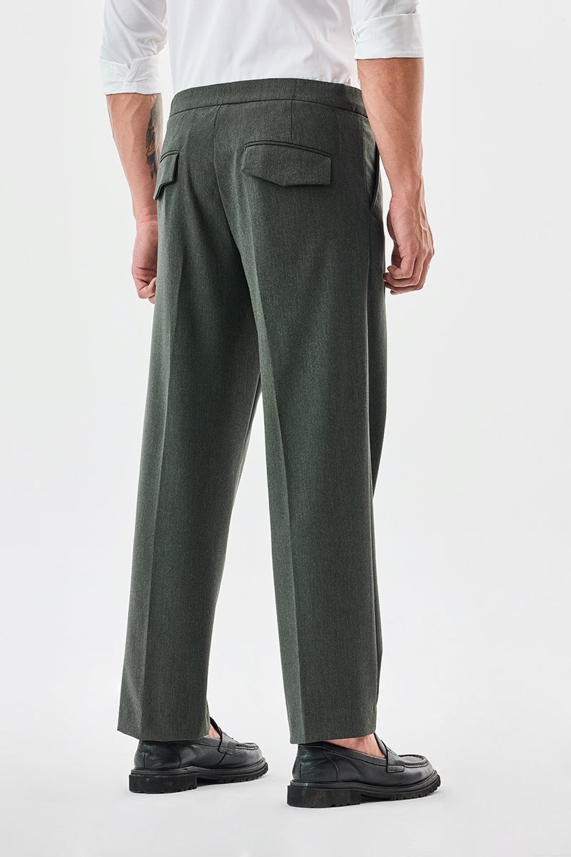 SNITCH Relaxed Fit Stretch Trousers - Image 4