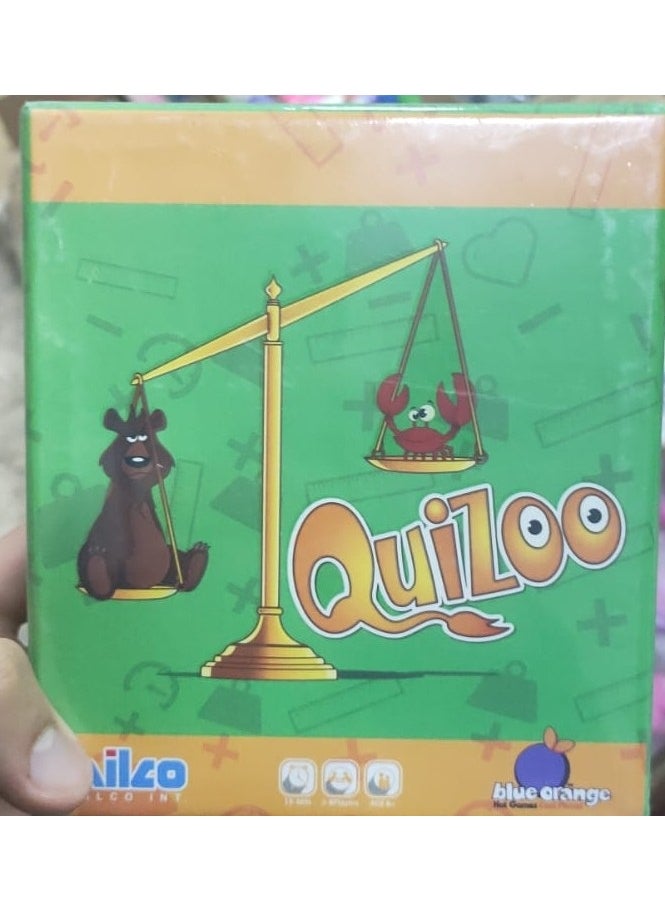 لعبة التوازن Quizoo للأطفال - لعبة رياضيات تعليمية ممتعة