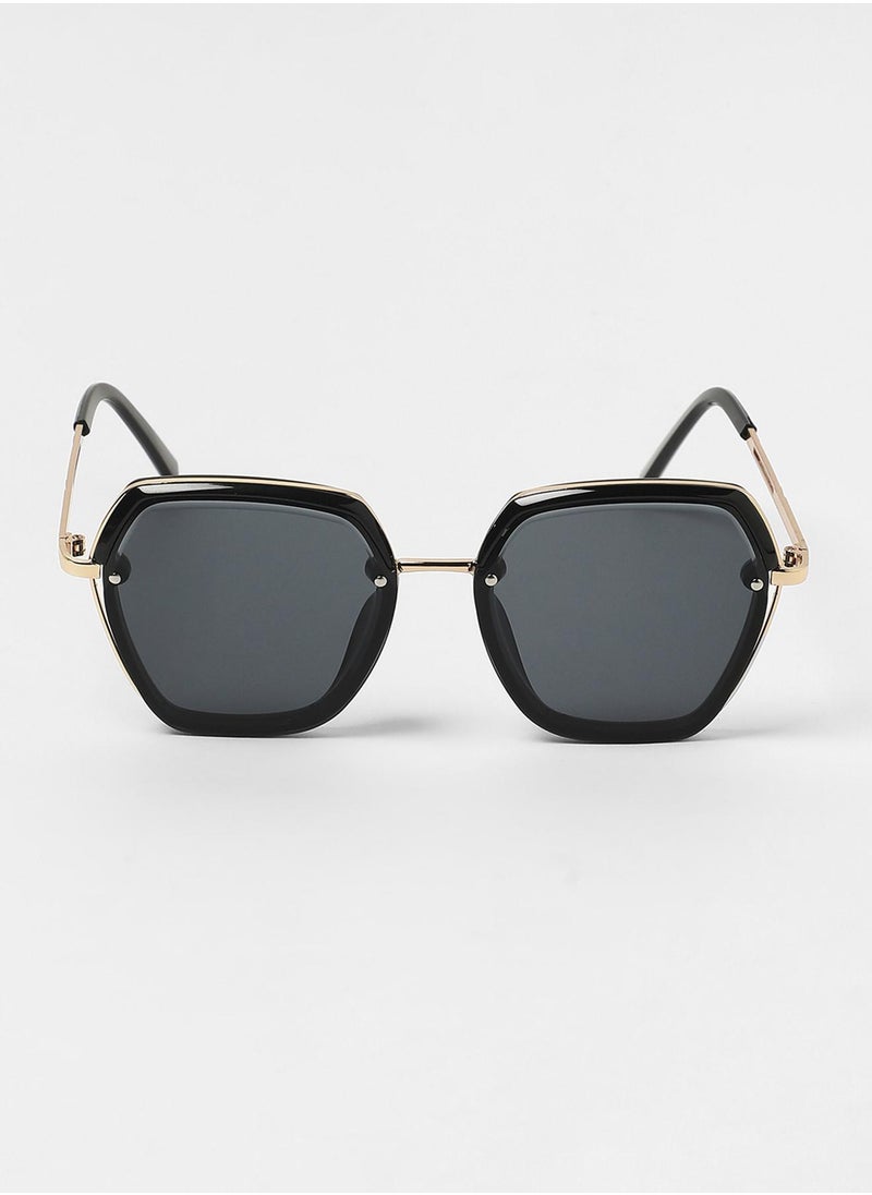 Haute Sauce The Layered Butterfly Sunglasses - Onyx Black  - Image 4
