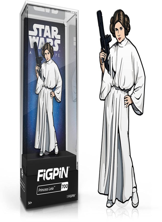 FiGPiN Star Wars A New Hope - Princess Leia (700), Enamel Pin, Collectible Pin