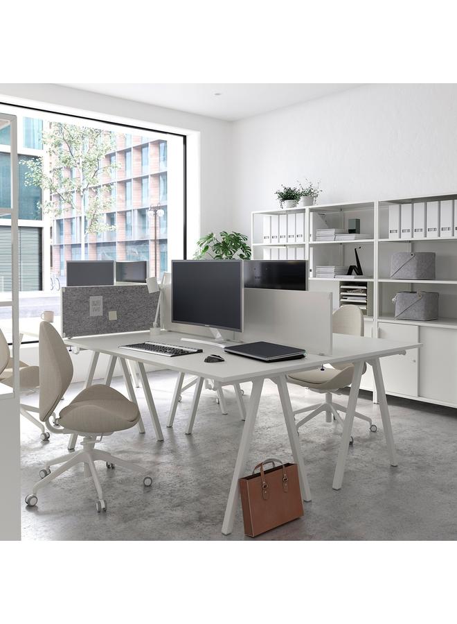 إيروريكس سطح طاولة، أبيض، 160×80 سم - Image 4