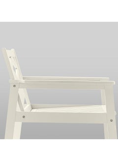 Zaboon Armchair, Outdoor, White/Beige  - Image 3
