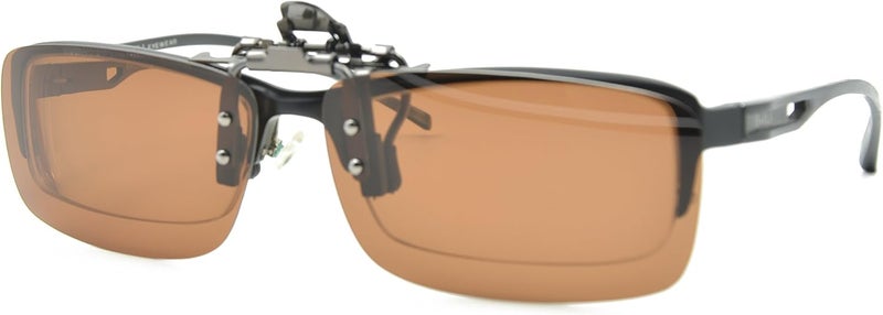 Besgoods Cycling Sport Polarized Clip-on Flip up Metal Clip Sunglasses Lenses Glasses Unbreakable Driving Fishing Outdoor - Image 5