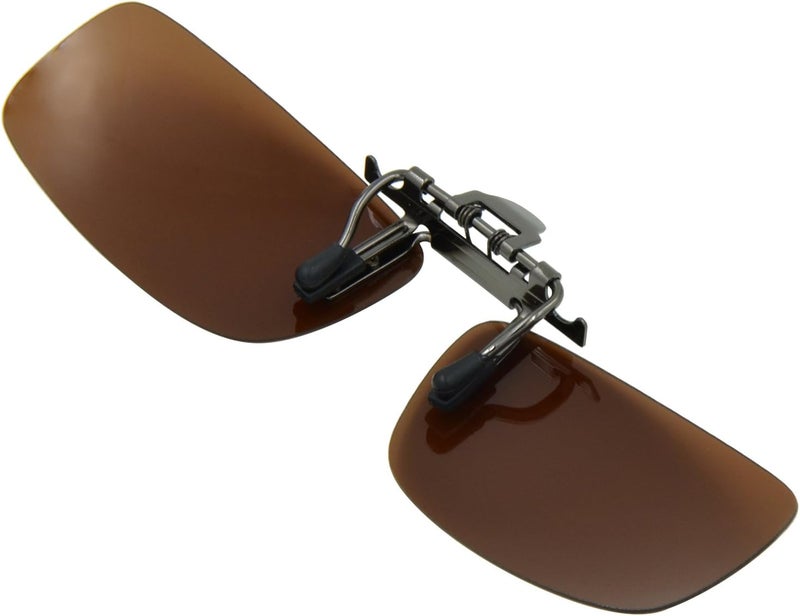 Besgoods Cycling Sport Polarized Clip-on Flip up Metal Clip Sunglasses Lenses Glasses Unbreakable Driving Fishing Outdoor - Image 4