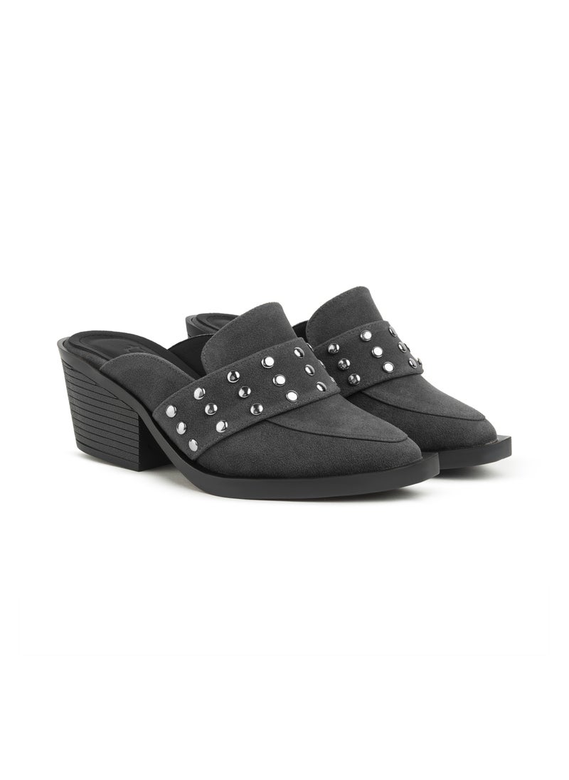 TGS Studded Band Heel Mules  - Image 1