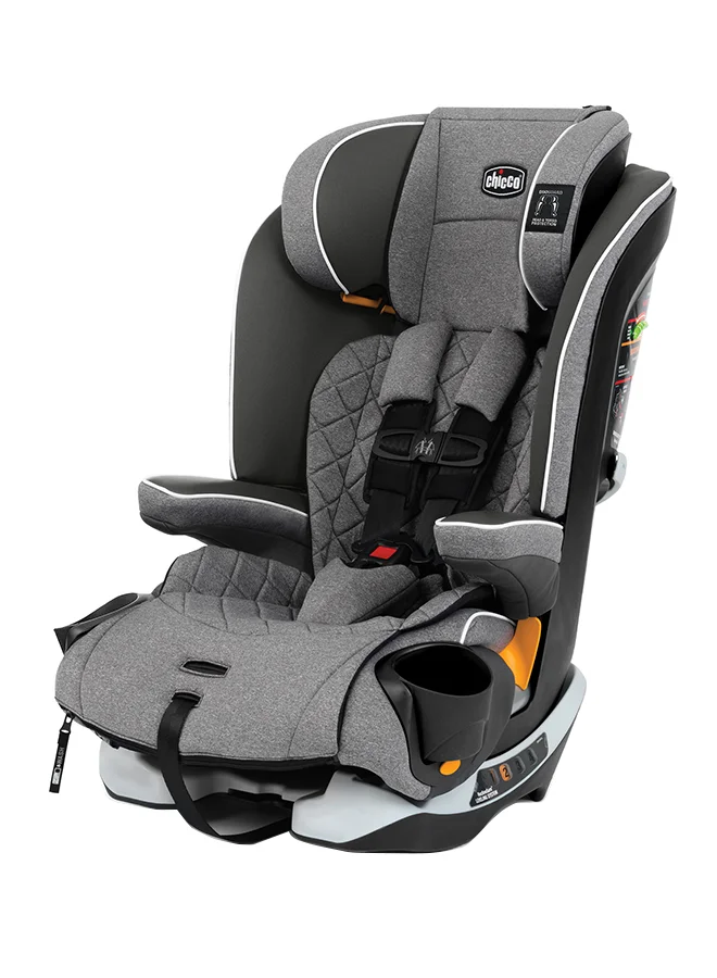 شيكو Myfit Zip Harness + Booster Car Seat 25-100Lbs, Granite