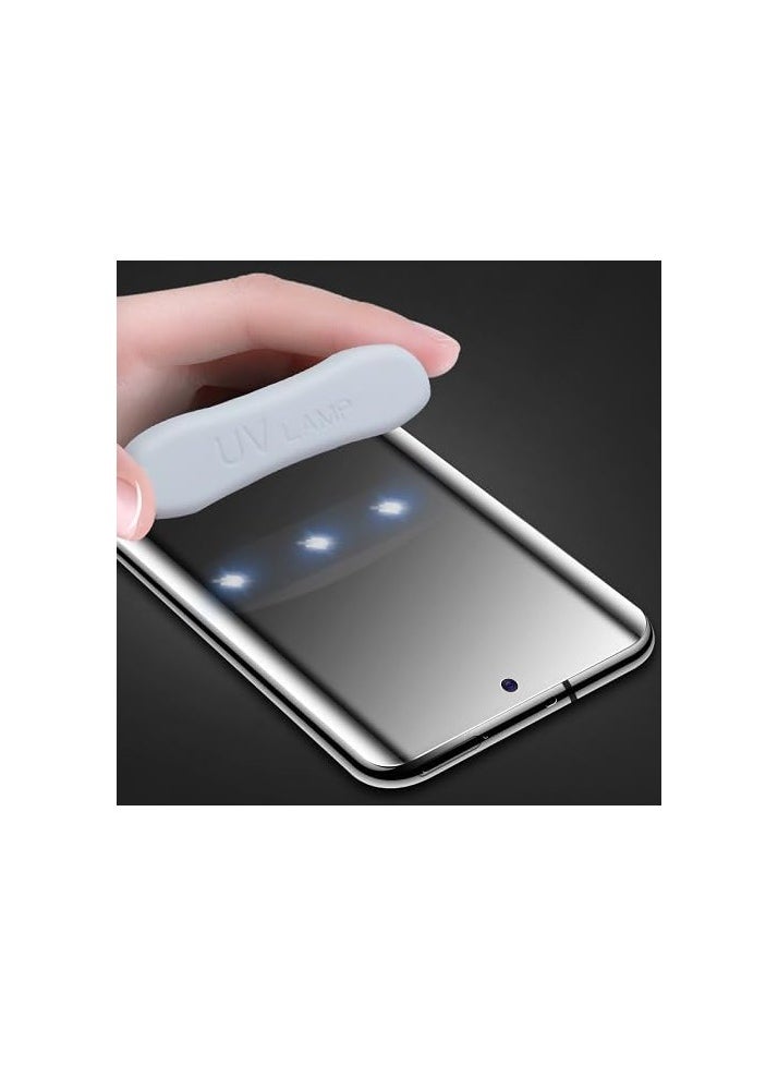 Lito - UV Privacy Glass Screen LI-TO E+ Edge to Edge Coverage | Anti- Glare | Fingerprint Resistant| UV Glass Fingerprint Reader Support 3D Curved Anti-Spy (Compatible with Realme 13 Pro Plus) - Image 1