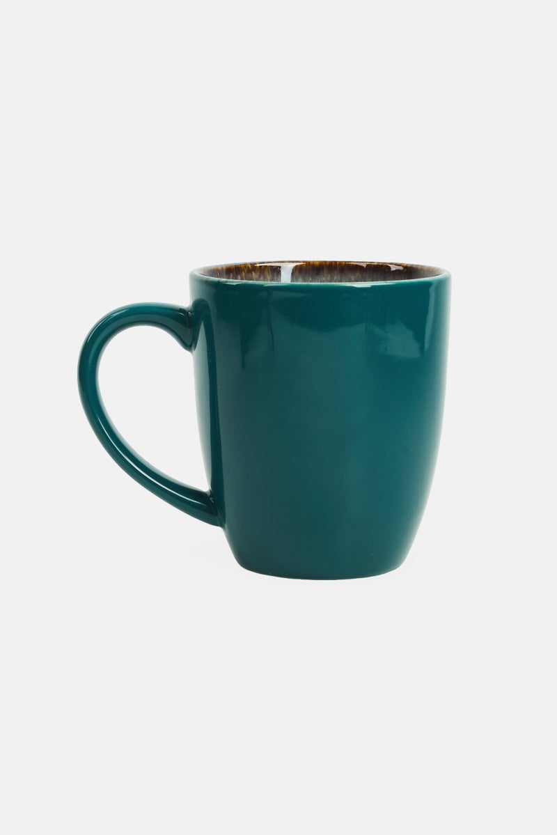Ritzenhoff & Breker Porcelain Coffee Cup 380ml, Teal Green - Image 1
