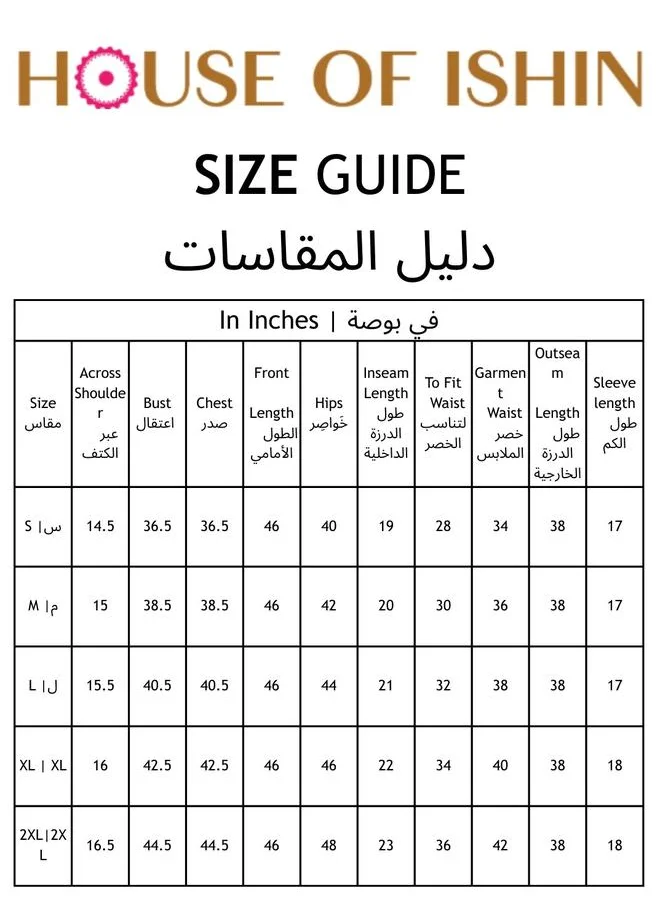 آي شين Straight Fit Printed Pattern Round Neck Three-Quarter Sleeves RED Colour Woven Cotton Kurta Set for Women with Semi Elastic Closure - Unmatched Grace and Comfort