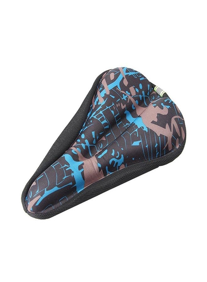 FCCRACING FCC Racing Soft Bicycle Silicone Gel Saddle Seat & Cycling Cushion Pad Bike Cycle Gel Cover for Mountain Bikes (Yellow) - Image 1