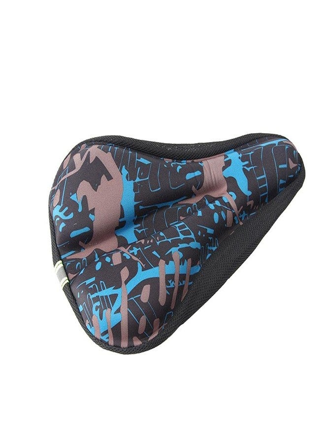 FCCRACING FCC Racing Soft Bicycle Silicone Gel Saddle Seat & Cycling Cushion Pad Bike Cycle Gel Cover for Mountain Bikes (Yellow) - Image 2