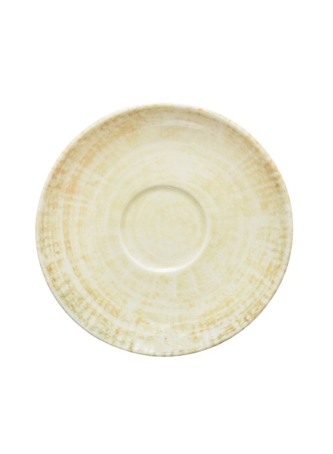 Kutahya Coffee Cup 100 ML & Saucer 12 CM Cinnamon Decorated - Image 5