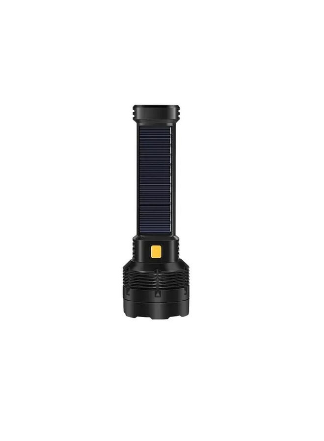 Handheld COB Solar Flashlight USB Large Capacity Battery High Lumen for Camping Emergency - Image 1