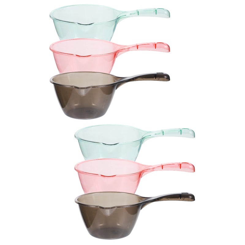 6 Pcs Handle Ladle Household Water Ladle Reusable Water Ladle Ladle for Home - Image 1