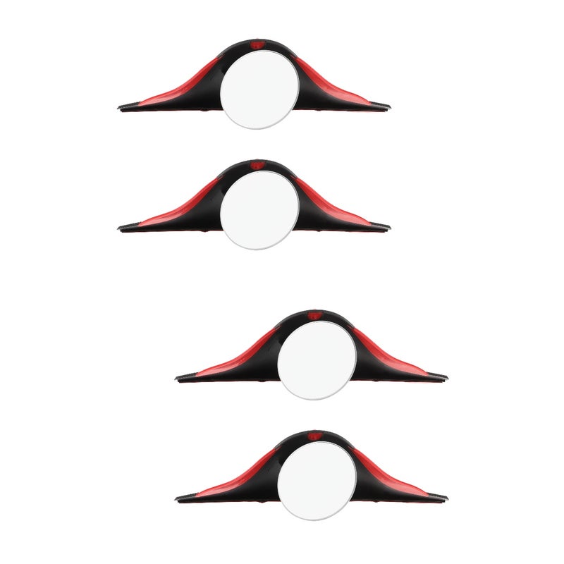 2 Pairs Car Rearview Mirrors Blind Spot Mirror Car Rearview Auxiliary Mirror Drivers Blind Spot Mirrors - Image 1