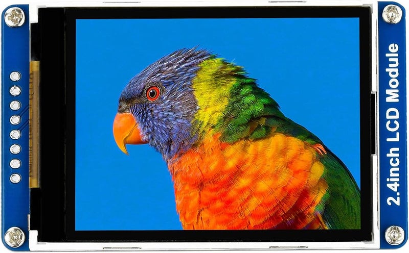 Waveshare 2.4inch LCD Display Module with 65K RGB Colors 240×320 Resolution SPI Interface - Image 1