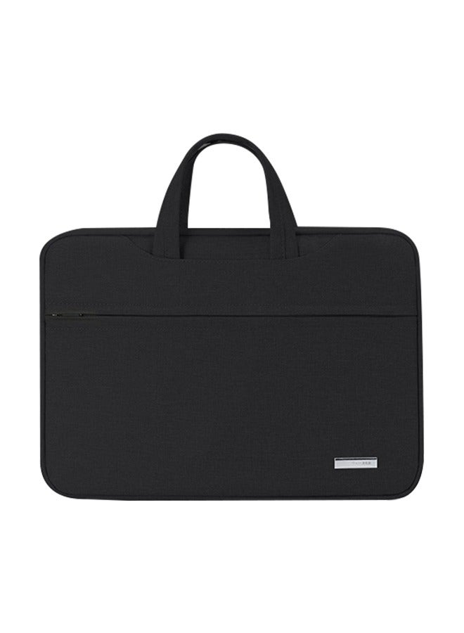 Portable Laptop Bag, Large Capacity Laptop Bag, Travel Briefcase With Zipper, Shockproof Lining, Waterproof And Scratch-Resistant, 180° Opening Closing,For Lenovo, Hp, Dell, Macbook - Image 1