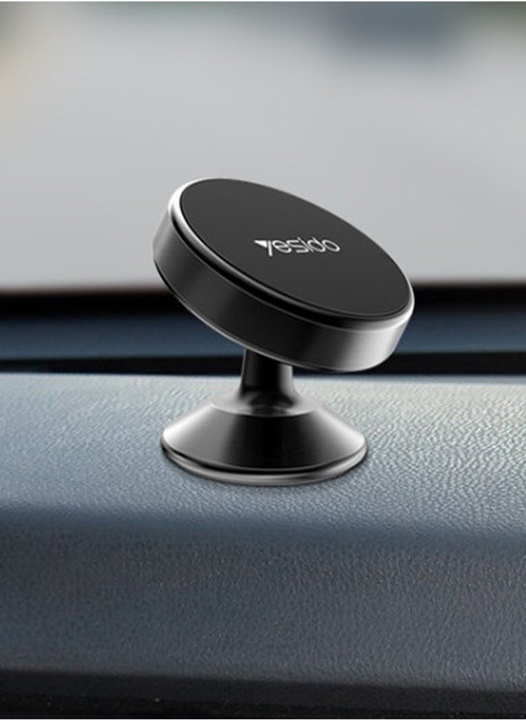 Yesido Car Magnetic Suction Phone Holder Yesido C56 - Black  - Image 2